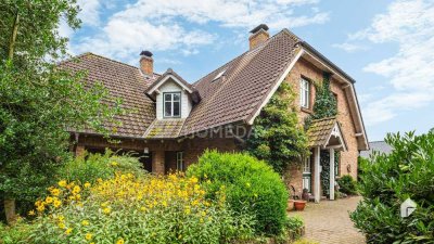 Wunderschönes, highlight-gespicktes Friesenhaus mit parkähnlichem Garten | Idyllische Lage