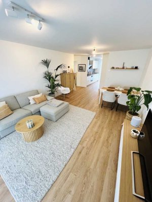 Moderne und stadtnahe 3-Zimmerwohnung mit Garten