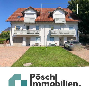 2-Zimmer-Dachgeschosswohnung in zentraler Lage von Rottenburg – Ideal für Kapitalanleger!