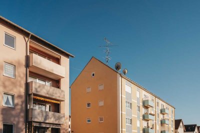 Modernisierte 3-Zi. Wohnung mit Balkon in Augsburg-Haunstetten