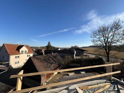 Erstbezug DG-Wohnung mit Balkon in Baar (Schwaben)