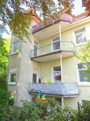 Schöne Erkerwohnung mit Balkon in Hiddenhausen!