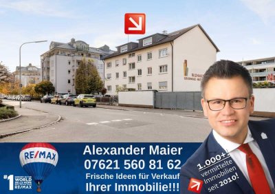 MIETE: 1.920,-€ / Monat! Renovierte 4-Zi-ETW mit PKW-Stellplatz zentral in Lörrach!