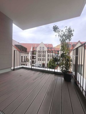 Großzügige 2 Zimmer-Wohnung mit Balkon im Quartier an den Stadtmauern