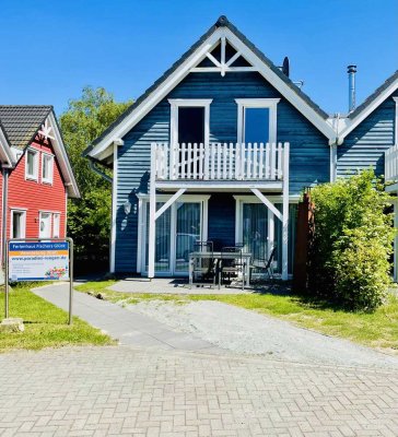 Ferienhaus in modernem Design mit Wasserblick im Fischerdörfchen Gager auf Mönchgut