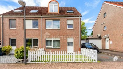 Charmante Doppelhaushälfte mit Garten, Terrasse und Garage in ruhiger Lage