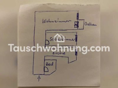 Tauschwohnung: Schöner und moderner Altbau gegen größere 2-3 Zimmer