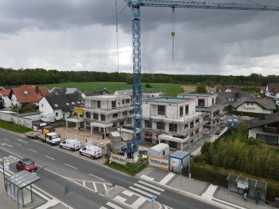 Erstbezug: moderne 3-Zimmer-Wohnung mit Balkon / Terrasse