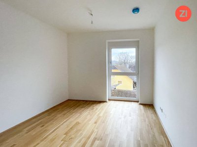 Geförderte 2-Zimmer-Wohnung mit Tiefgaragenparkplatz und Loggia in Gallspach. Erstbezug!