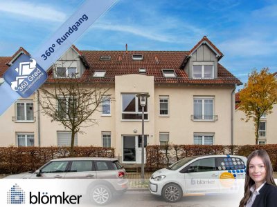 Blömker! Geräumige ETW im 1. OG mit Aufzug, Balkon und Stellplatz in ruhiger Lage in Gladbeck-Mitte!