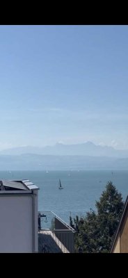 2 Zi. Penthouse Wohnung mit Berg und Seeblick