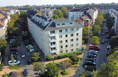 Gut aufgeteilte Stadtwohnung mit Sonnenbalkon