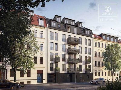 Direkt vom Eigentümer - Hochwertige Neubauwohnung mit Balkom im Herzen von Leipzig