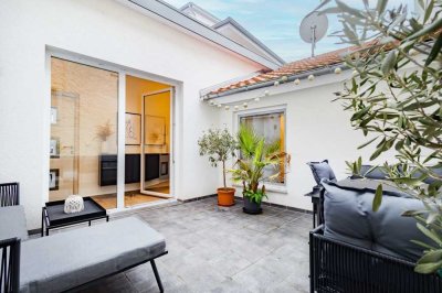 Moderne 3-Zimmer-Wohnung im Loft-Charme mit Terrasse und toller Raumhöhe – Wohnen am Kaiserstuhl!