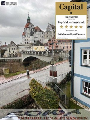 Wohnen auf der Insel! Hochwertgige 3 Zimmer Wohnung mit Balkon mit Blick auf das Schloss in einer...