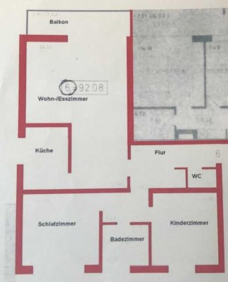 Preiswerte 3-Raum-Wohnung in Lingen (Ems)