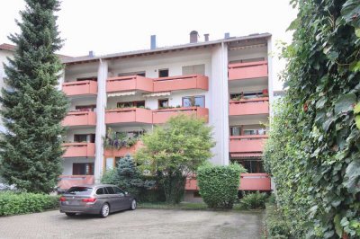 Hübsche 2-Zimmer-Wohnung mit überdachtem Westbalkon im Herzen von Neu-Ulm