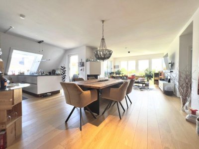 Luxuriöses Wohnen auf 131m²! - Exklusive Dachgeschosswohnung mit Terrasse &amp; 2 optionalen Garagen in Brunn am Gebirge