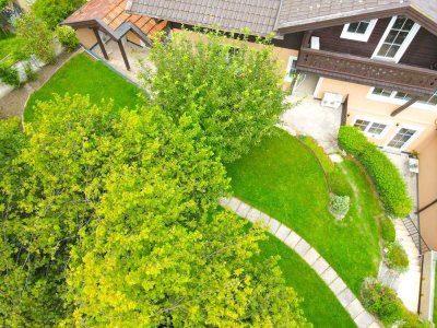 Energieeffizienzklasse A, 2 Zimmer Wohnung im 1. Obergeschoss mit Garten