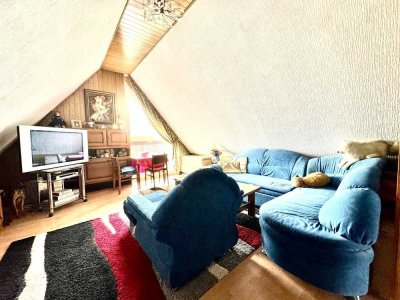 Die geräumige City-Maisonette mit Kamin für die kalten Tage!