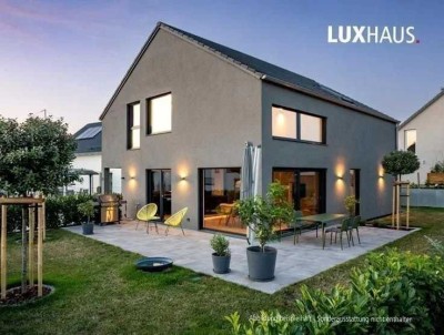 LUXHAUS Einfamilienhaus 161 m² alles individuell planbar Schlüsselfertig 100% Wohlfühlklima