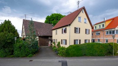 Einfamilienhaus mit großem Garten & Scheune in Mössingen-Talheim