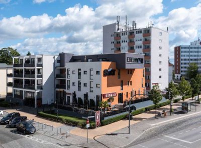 2-Raumwohnung mit Laminat, Einbauküche, Wannenbad, Balkon und Fahrstuhl...!!!