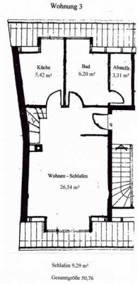 1,5-Zimmer-Maisonette-Wohnung mit Einbauküche in Elmshorn