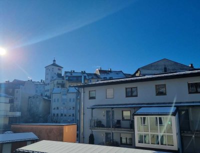 Helle 2 Zimmer Wohnung in Traunstein, 2 Fuß Minuten zum Zentrum