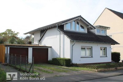 Königswinter-Oberdollendorf - Freistehendes Einfamilienhaus mit Potenzial und schönem Grundstück!