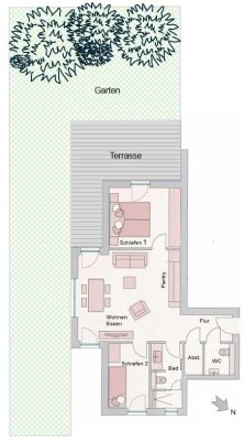 Börgerende: Strandnahe Ferienwohnung Ostsee (provisionsfrei)