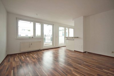 2,5-Zimmer-DG-Wohnung | 2 große, private Terrassen | keine Dachschrägen | ruhig &amp; hell | guter Grundriss