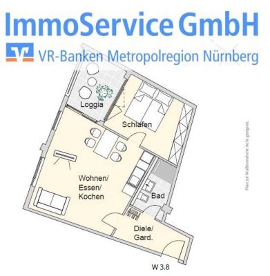 Ansprechende Wohnanlage im Nürnberg Nord: 60 stilvolle Neubau-ETW und 10 Büroeinheiten in Stadtlage!