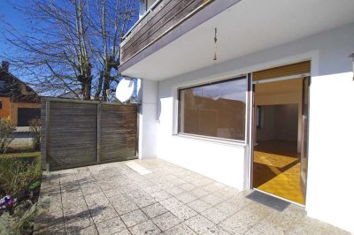 - Sonnige 4-Zimmer-Wohnung -
im Erdgeschoss mit Terrasse