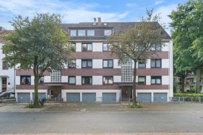 Bremen - Findorff / Kapitalanlage:2-Zimmer-Wohnung mit zwei Balkonen und Garage