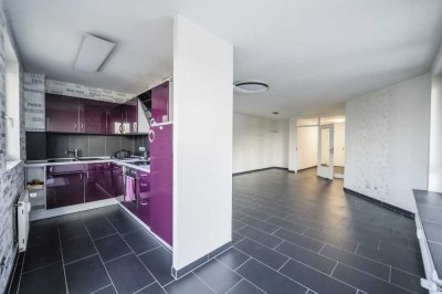 Helle 2-Zimmer-Wohnung mit Balkon & TG-Stellplatz – Zentral in Dormagen Rheinfeld!