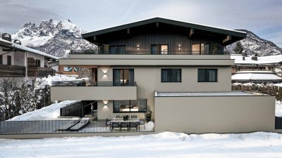 Mountain Homes Hornblick - Exklusive 3-Zimmer-Maisonette-Wohnung in Bestlage in St. Johann i. T. - www.kaiserchalet.at