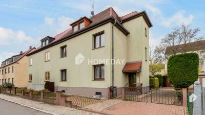 Ideal für Familien und Anleger: Mehrfamilienhaus mit 3 Wohnungen, Garage, Garten und Sauna