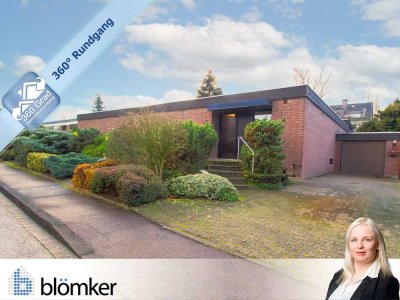 Blömker! Bungalow in Kirchhellen: Beste Lage mit Garten, Garage und viel Potential.