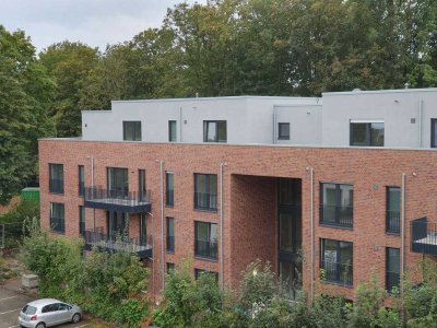 Penthouse-Neubau-Wohnung barrierearm mit großer  rundum Dach-Terrasse