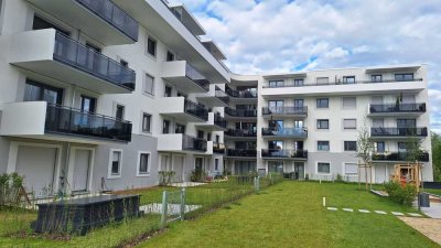 2-Zimmer-Erdgeschoss-Wohnung mit Garten und Einbauküche in Unterhaching