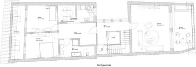 Attraktive 3,5-Zimmer-Dachgeschosswohnung mit Balkon und Einbauküche in Regen