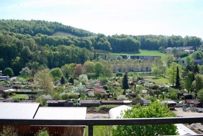 Helle 3.5 Zi Wohnung mit EK, TG, 2 Balkonen und Aufzug, fußläufig zum Zentrum Lörrach