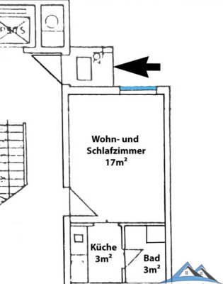 Zentral gelegenes Apartment mit Swimmingpool und Garagenstellplatz