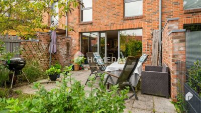 Top gepflegtes RMH mit Süd-Terrasse, Dachterrasse + Stellplatz | Helle Zimmer | Garten