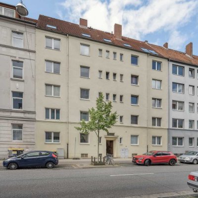 Liebenswerte 3-Zimmerwohnung in der Südstadt mit Balkon und Gartennutzung