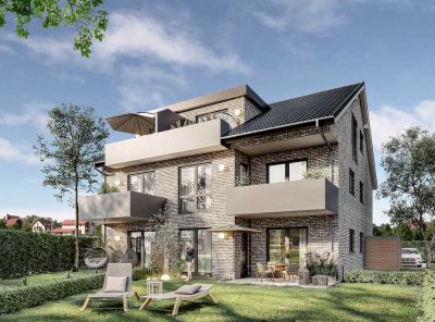 Neu erbaute, moderne 3-Zimmer Wohnung mit Balkon wartet auf Ihren Erstbezug.