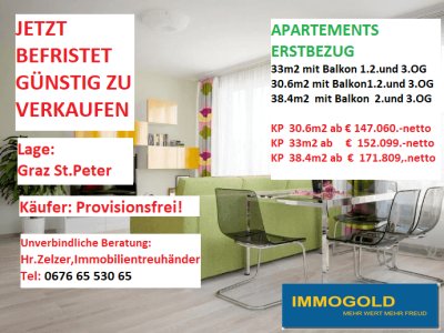 Ideales Apartement als Anlage Tehniknähe