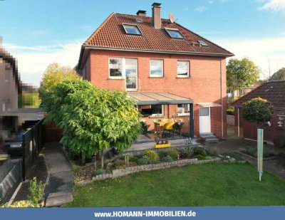 Attraktives Zweifamilienhaus plus 57m² Hobby-Werkstatt in Drensteinfurt