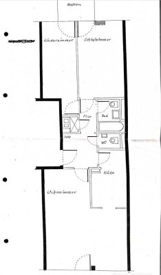 Stilvolle 3-Zimmer-Wohnung mit gehobener Innenausstattung und 2 Balkonen